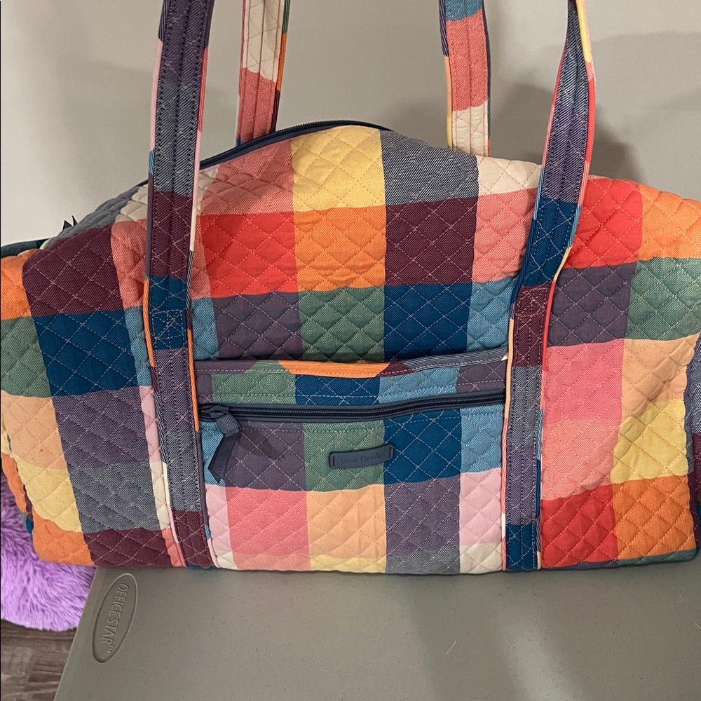Vera Bradley Multicolor Patchwork Tote - Picture 2 of 7